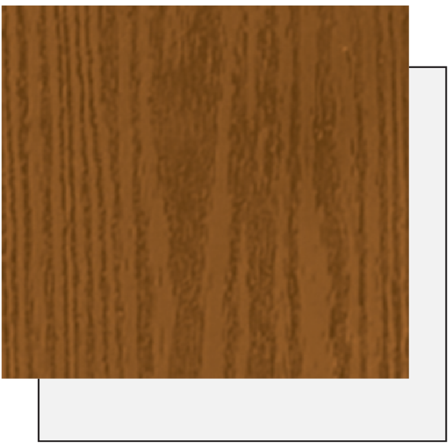 composite door profile colour option golden oak on white