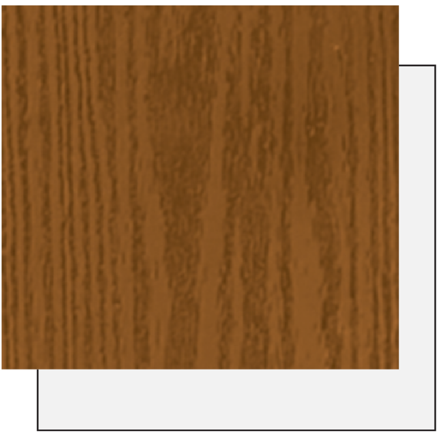 composite door profile colour option golden oak on white